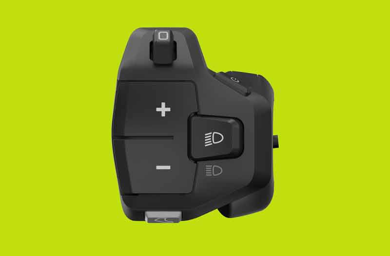 Detailaufnahme des Neobike MGU Displays – klare Anzeige für Geschwindigkeit und Akku